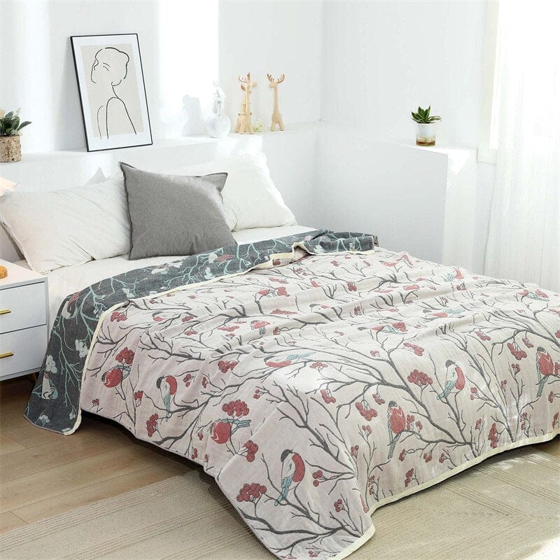 Flock Of Birds Throw Blanket