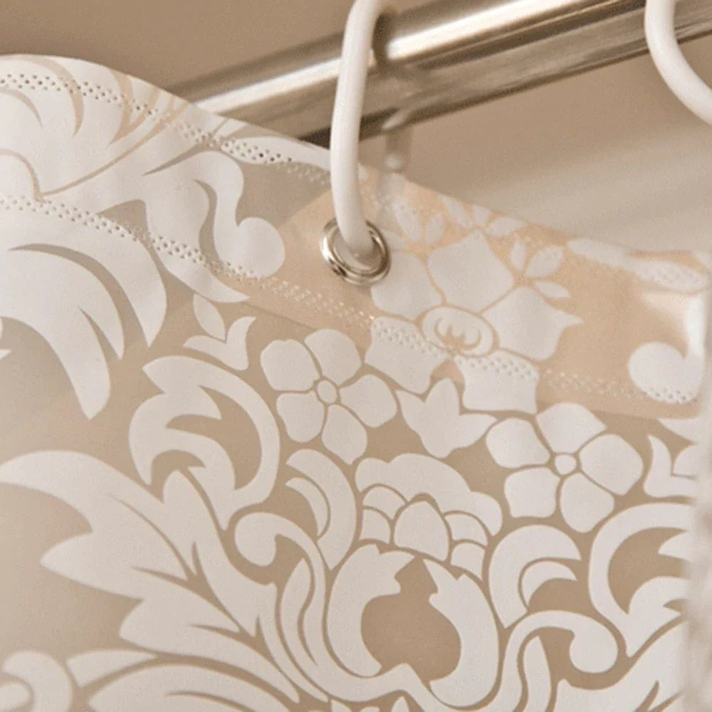 Floral Mildew Shower Curtain