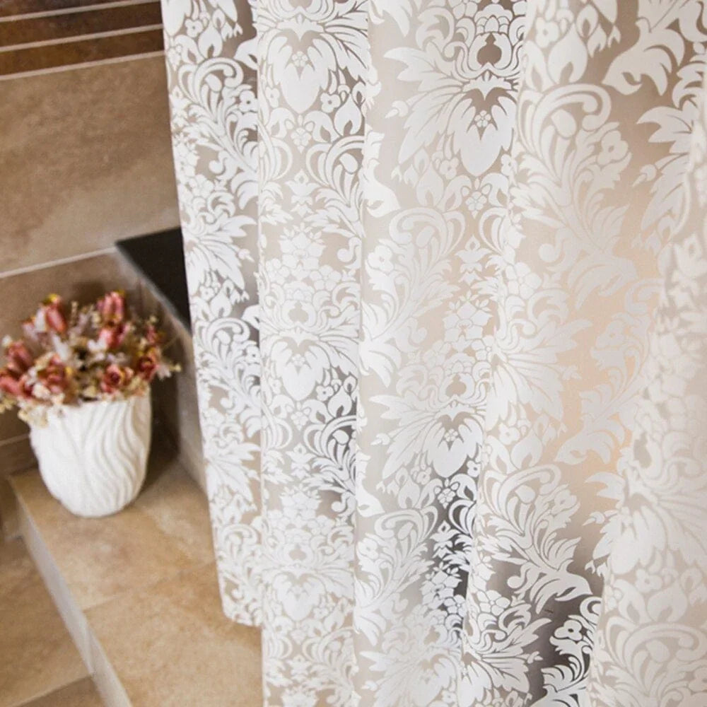 Floral Mildew Shower Curtain