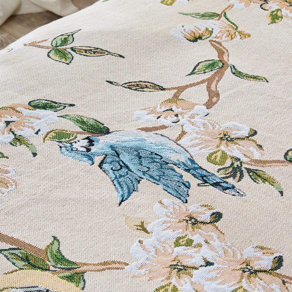 Flower And Bird's Throw Blanket Blankets & Throws