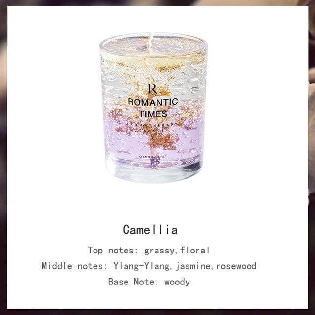 Flower Fruit Essential Scented Candles