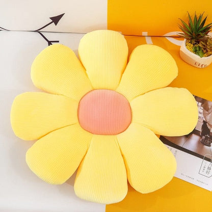 Flower-Shaped Pillow Cushions