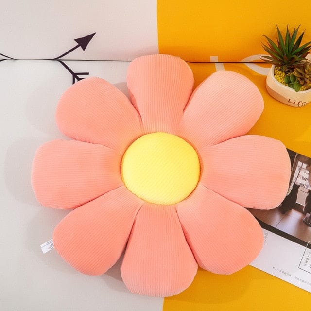 Flower-Shaped Pillow Cushions