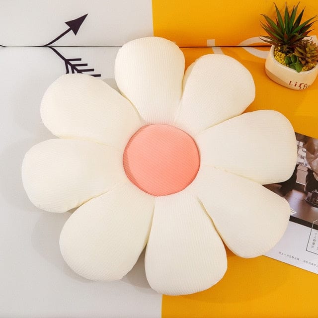 Flower-Shaped Pillow Cushions