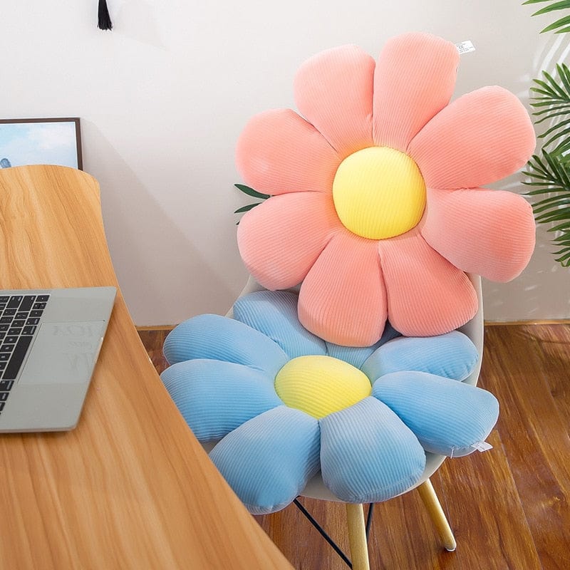 Flower-Shaped Pillow Cushions