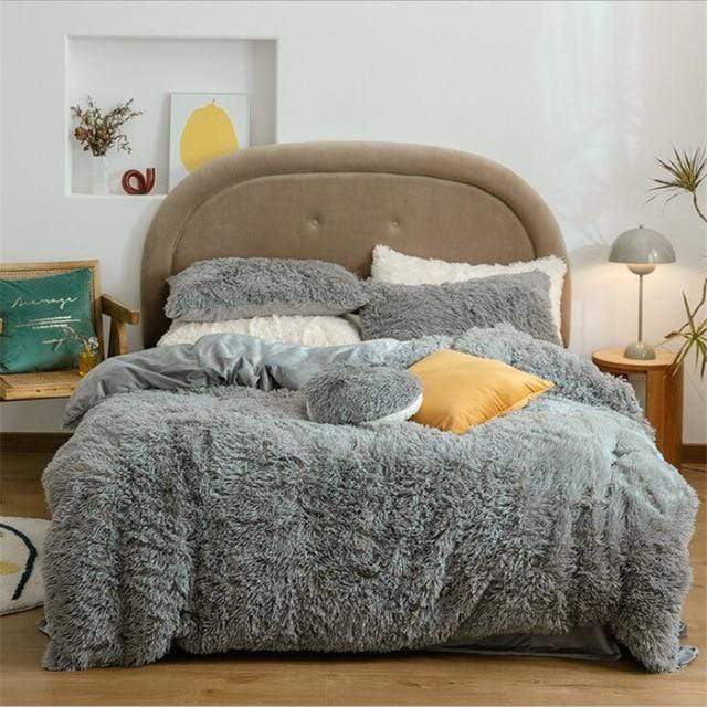 Fluffy Duvet Cover Set Duvet Covers & Sets