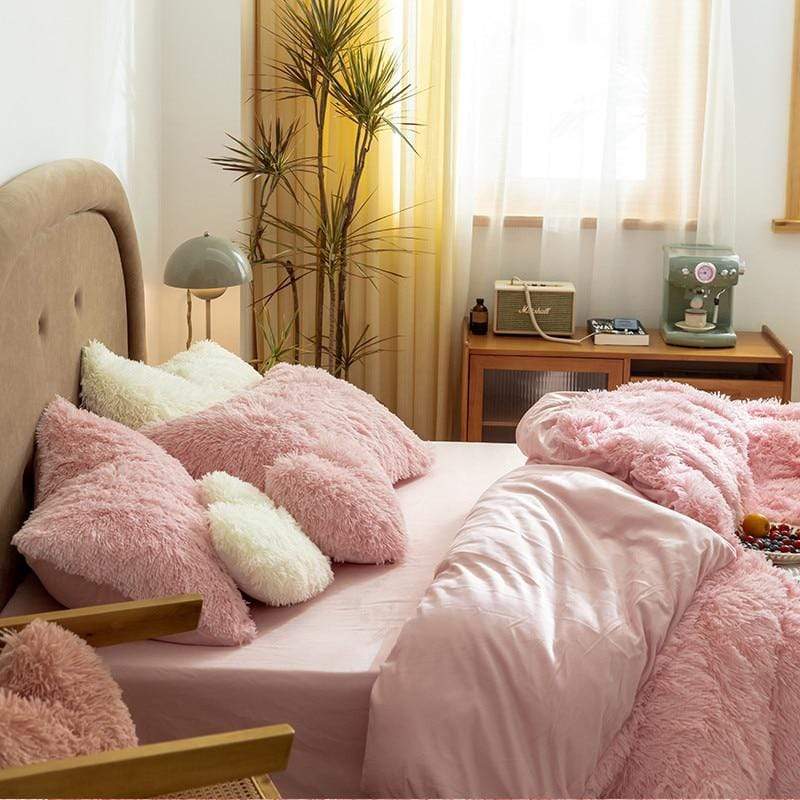 Fluffy Duvet Cover Set Duvet Covers & Sets