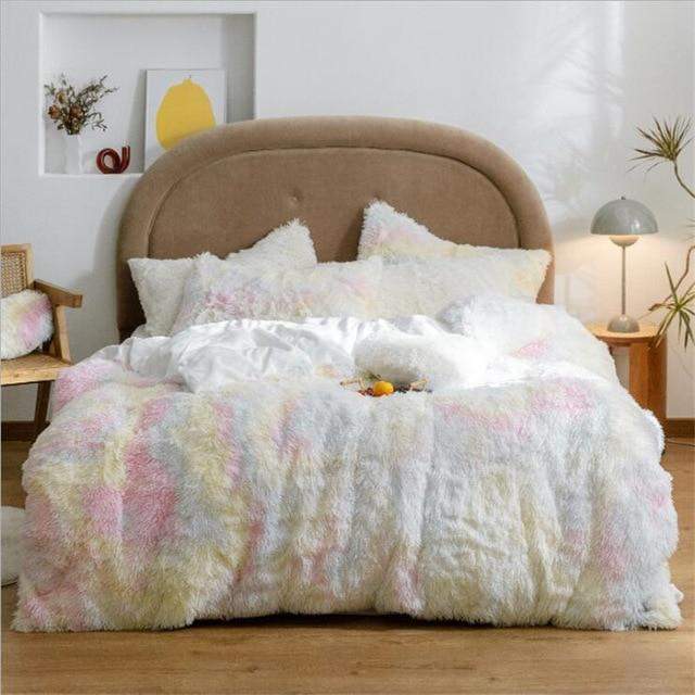 Fluffy Duvet Cover Set Duvet Covers & Sets