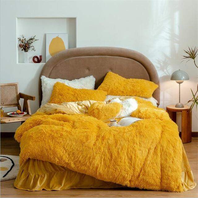 Fluffy Duvet Cover Set Duvet Covers & Sets