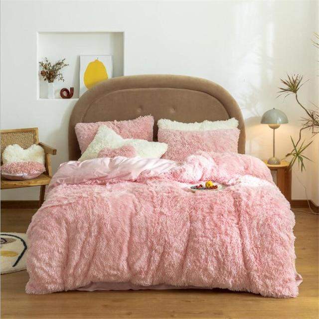 Fluffy Duvet Cover Set Duvet Covers & Sets