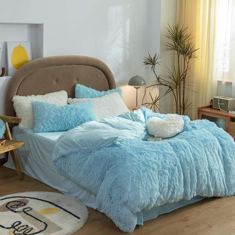 Fluffy Duvet Cover Set Duvet Covers & Sets