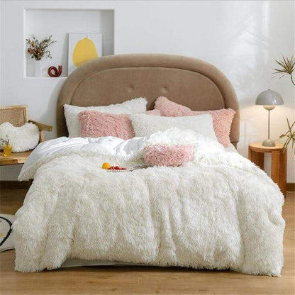 Fluffy Duvet Cover Set Duvet Covers & Sets