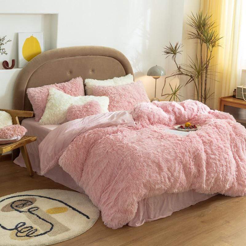 Fluffy Duvet Cover Set Duvet Covers & Sets