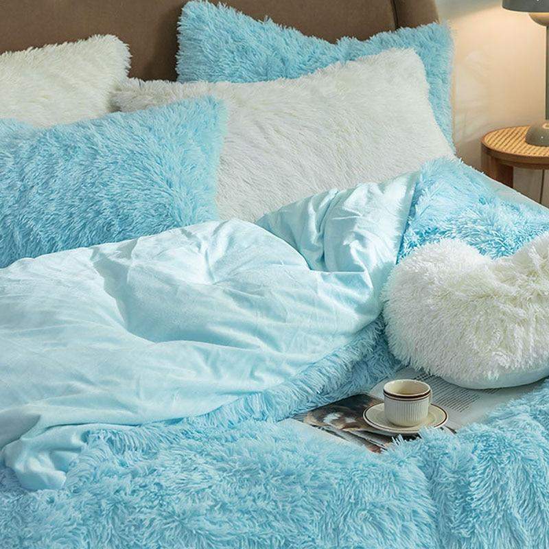 Fluffy Duvet Cover Set Duvet Covers & Sets