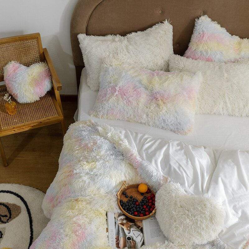 Fluffy Duvet Cover Set Duvet Covers & Sets