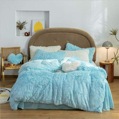 Fluffy Duvet Cover Set Duvet Covers & Sets