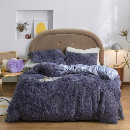 Fluffy Duvet Cover Set Duvet Covers & Sets