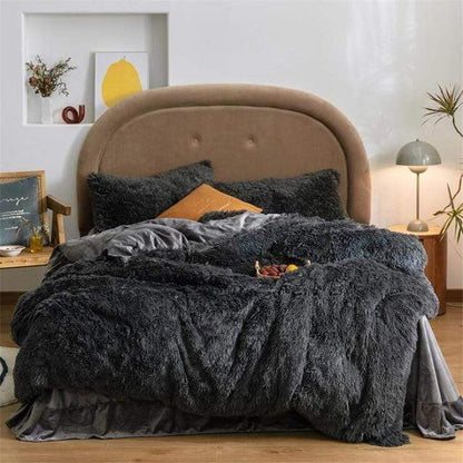 Fluffy Duvet Cover Set Duvet Covers & Sets