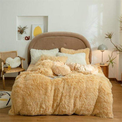 Fluffy Duvet Cover Set Duvet Covers & Sets