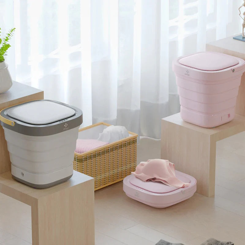 Foldable Portable Electric Washing Machine