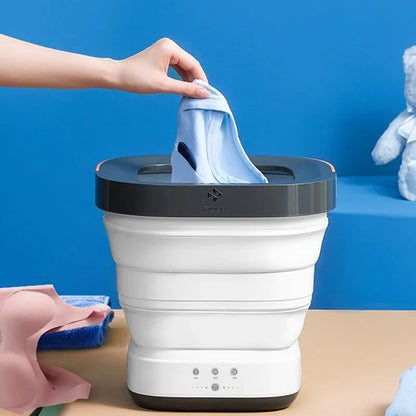 Foldable Portable Electric Washing Machine