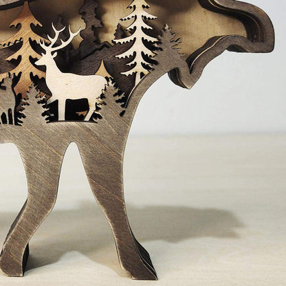 Forest Animals Wooden Ornament