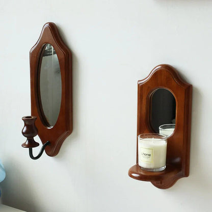 French Style Wooden Mirror