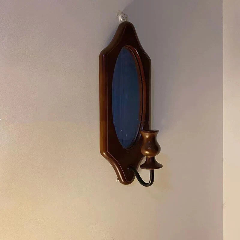 French Style Wooden Mirror