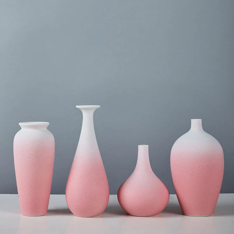 Frosted Pink Vase