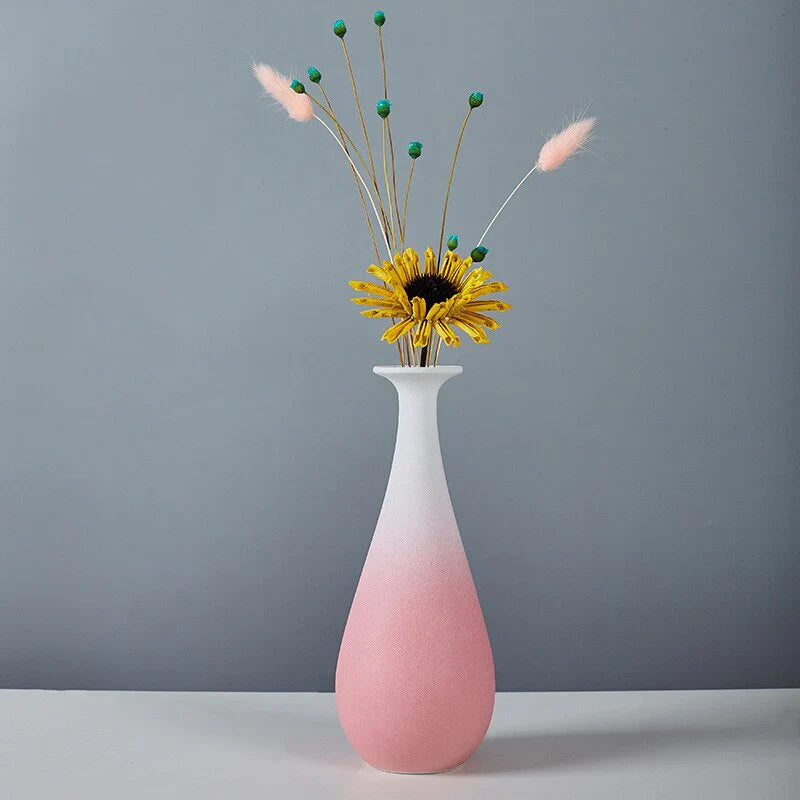 Frosted Pink Vase