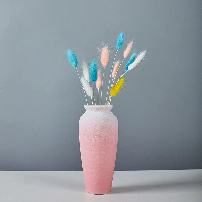 Frosted Pink Vase