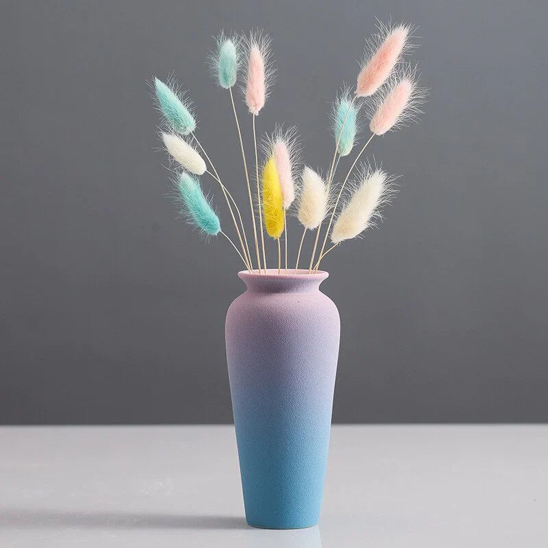 Frosted Sundown Vase