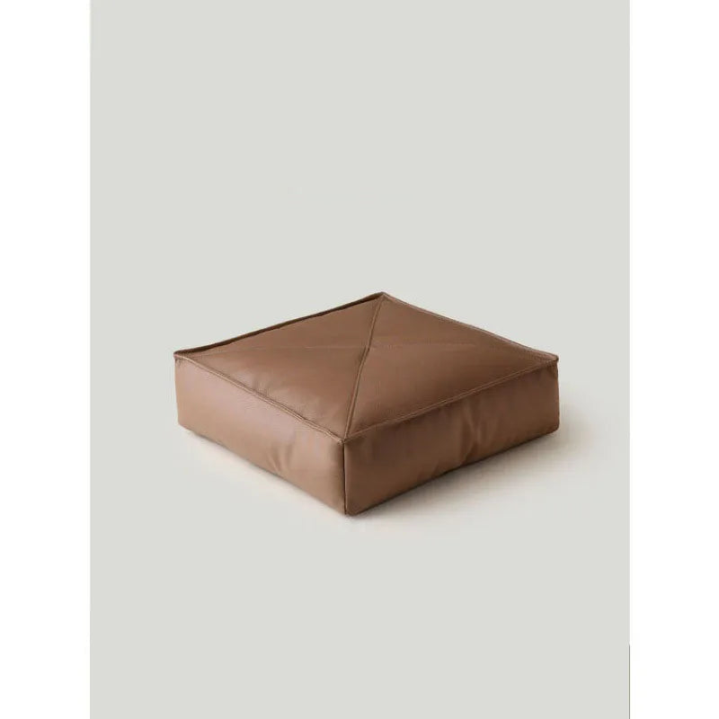 Leather Floor Sofa Cushion