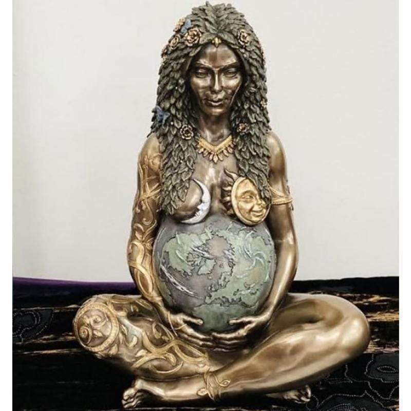 Gaia Mother Earth Art Statue