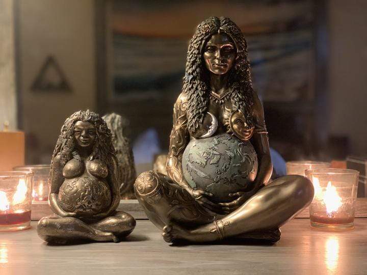 Gaia Mother Earth Art Statue