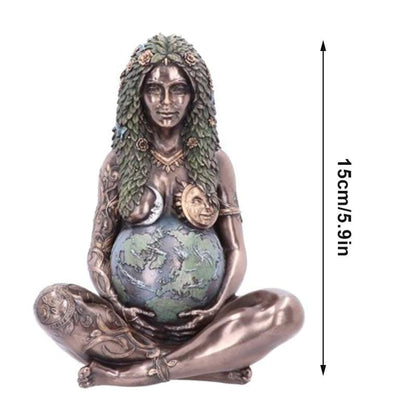 Gaia Mother Earth Art Statue