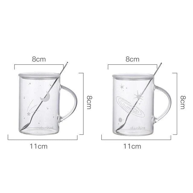 Galaxial Luminous Glass Mug