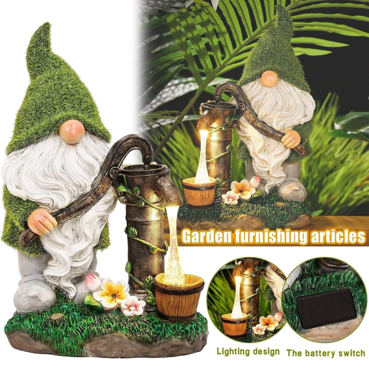 Garden Gnome Decor