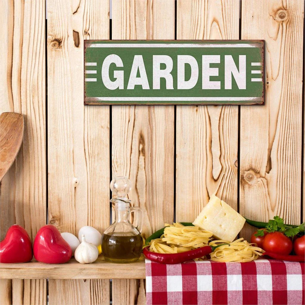 Garden Retro Vintage Tin Sign