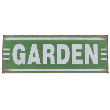 Garden Retro Vintage Tin Sign