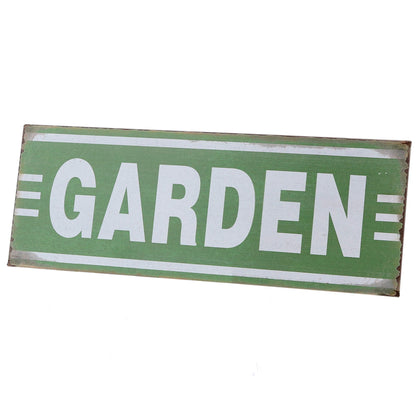 Garden Retro Vintage Tin Sign