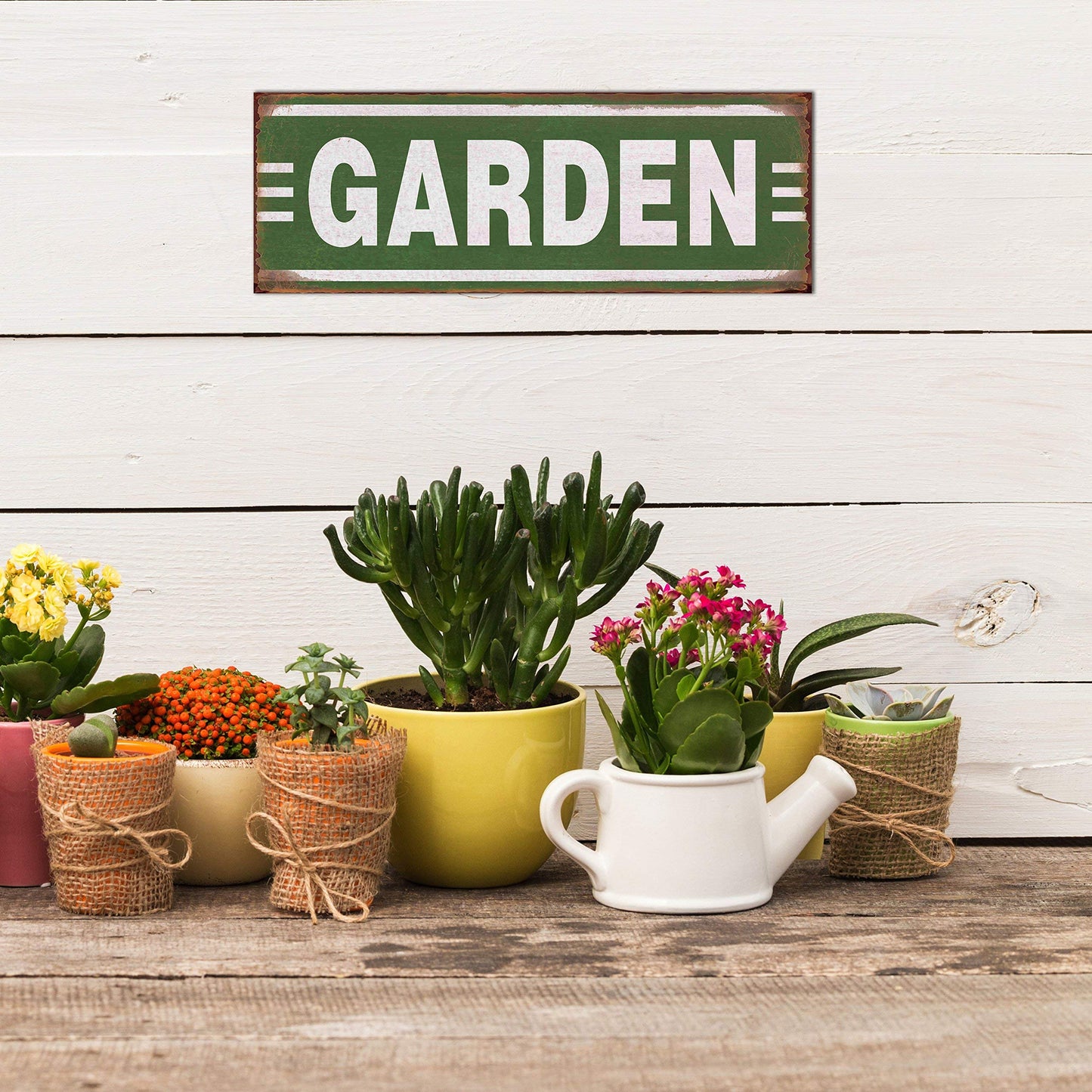 Garden Retro Vintage Tin Sign