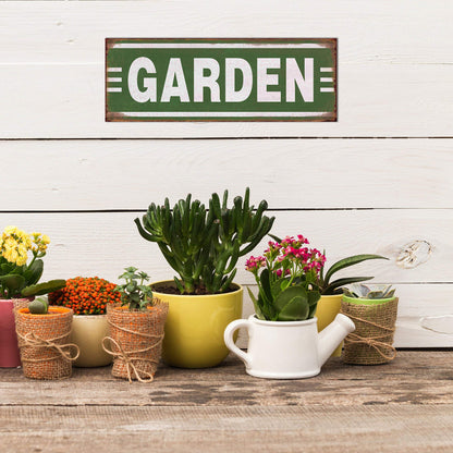 Garden Retro Vintage Tin Sign