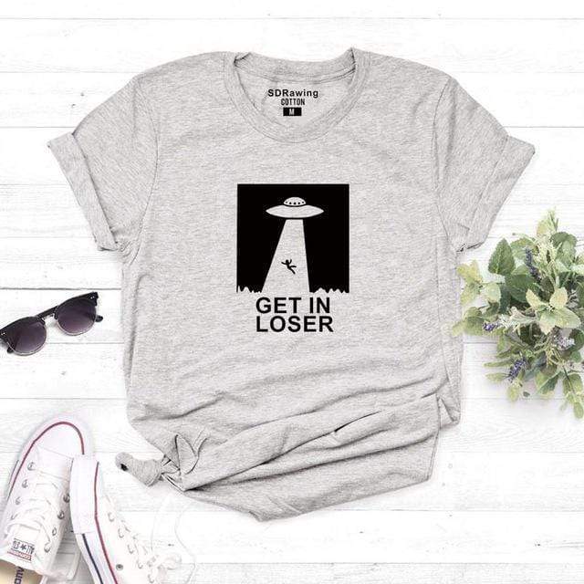 Get In Loser Ufo Graphic Tee