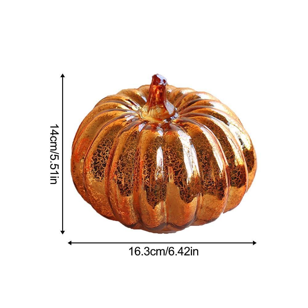 Glass Luminous Pumpkin Lamp