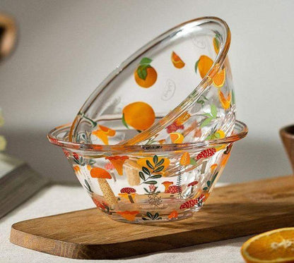 Glass Mixing Bowl Dining Bowls