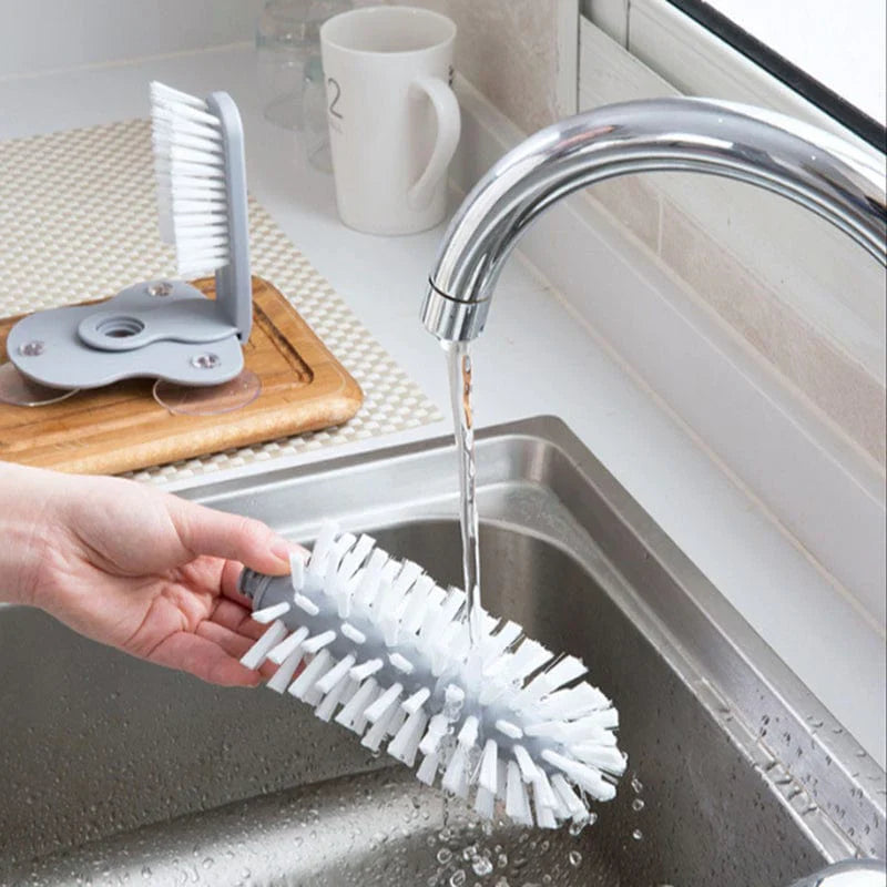 Glass Scrubber Cleaner Brush