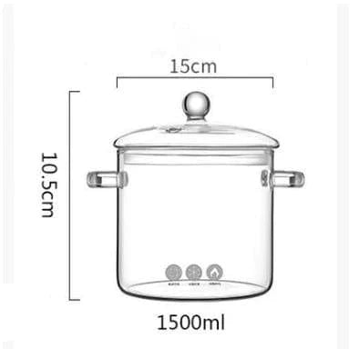 Glass Small Stew Pot