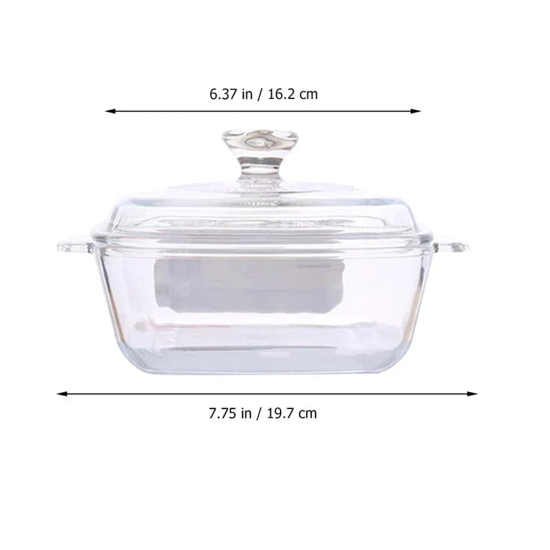 Glass Tupperware With Lid