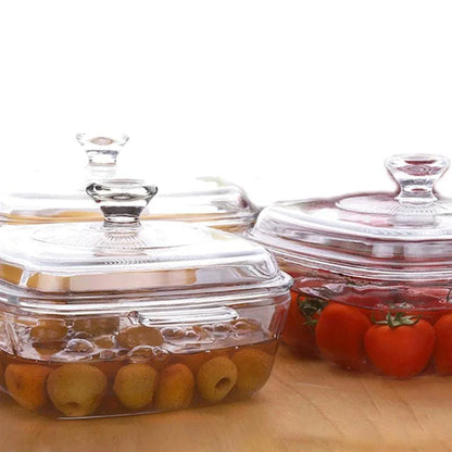 Glass Tupperware With Lid